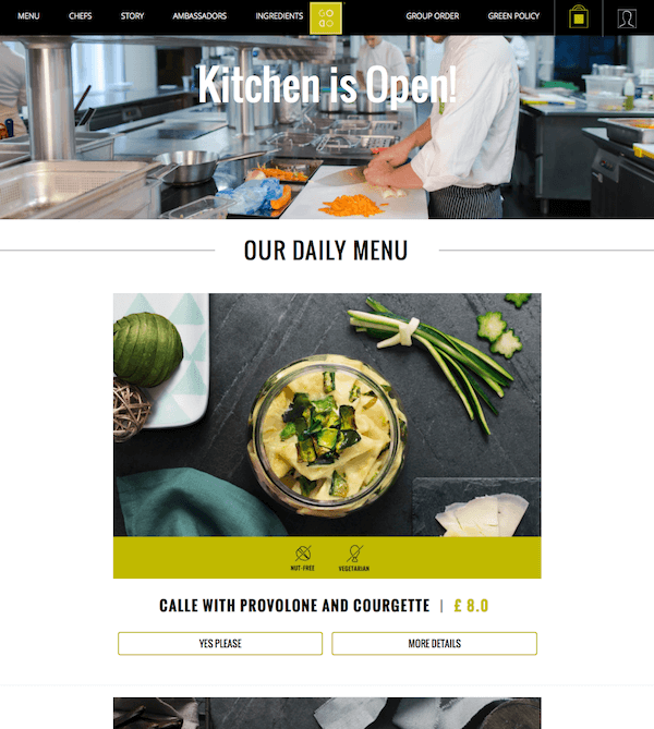 GODO Sostanza Italiana: smart food delivery a Londra